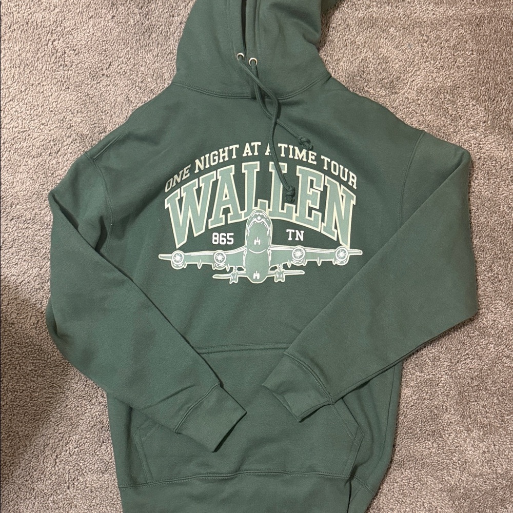 Wallen Green Hoodie Sweatshirt